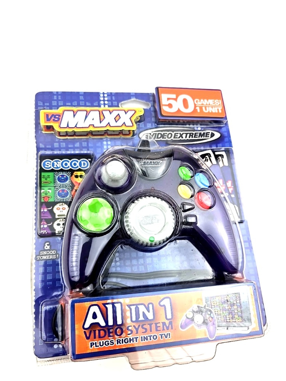 Video Extreme Game System Vs Maxx All in 1 Play 50 Games Plugs into TV